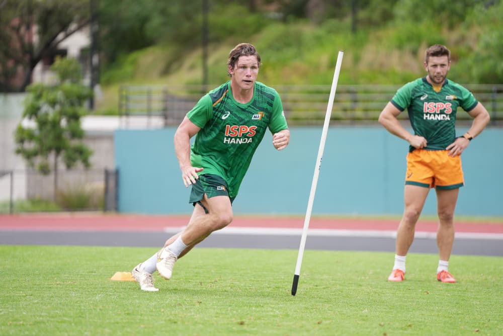 Michael Hooper is excited about the challenge of playing Sevens in Hong Kong. Photo: Nick Holland/RA Media