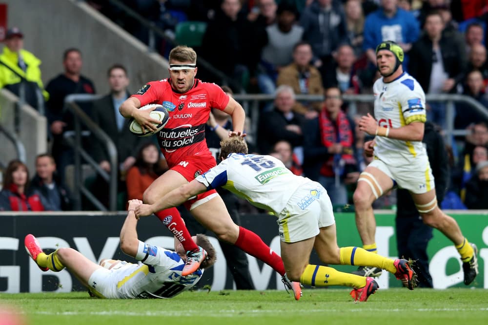 Drew Mitchell couldn't get Toulon over the line. Photo: Getty Images