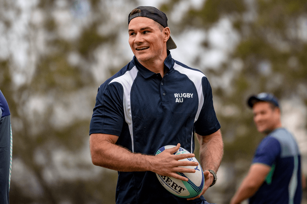 Ben Mowen will coach the Junior Wallabies forwards. Photo: Brendan Hertel
