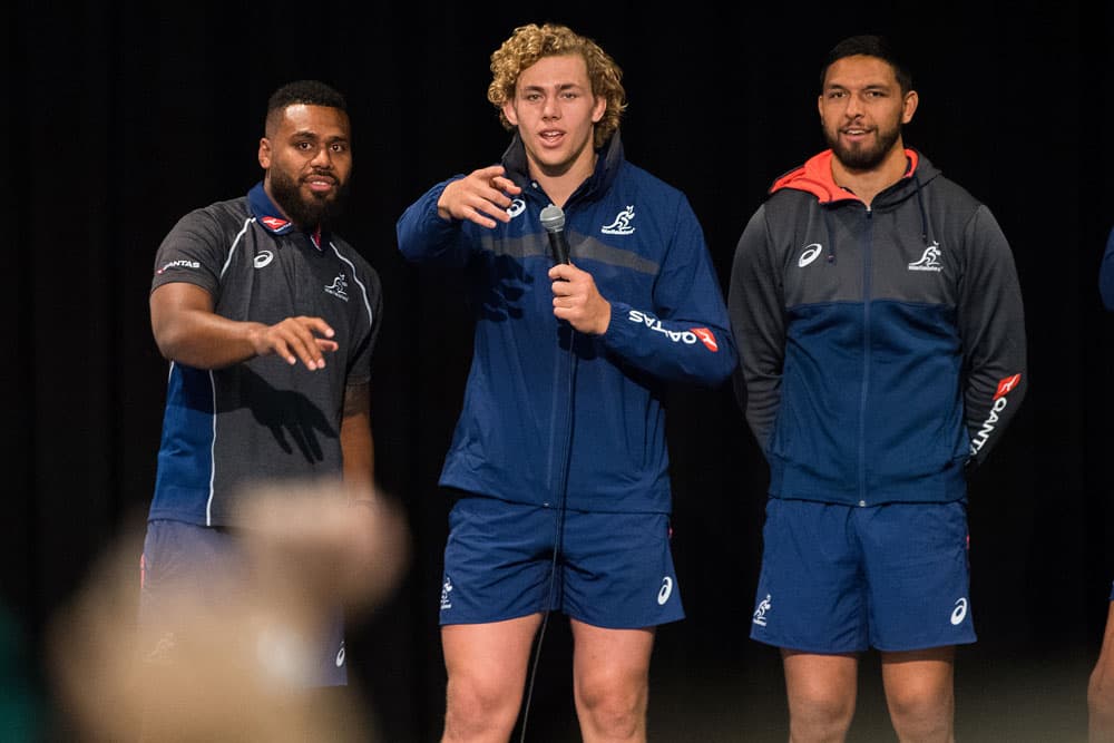 Ned Hanigan is hoping to return to the Wallabies fold this weekend. Photo: RUGBY.com.au/Stuart Walmsley