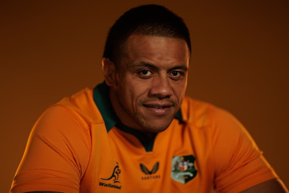 Alan Alaalatoa skippers the Wallabies against Argentina. Photo: Getty Images