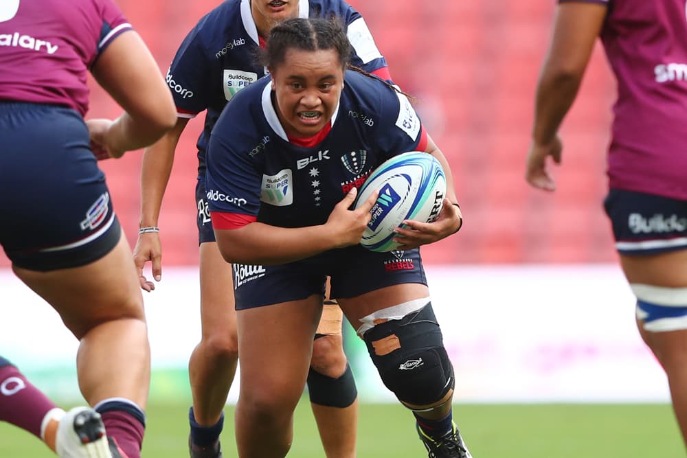 Janita Kareta has taken out the Rebels' Super W player of the year. Photo: Getty Images