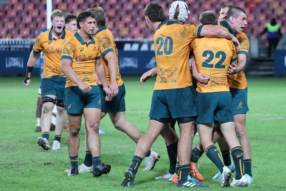Australia U20s coach Chris Whitaker believes the past heroes of the gold jersey are inspiring the team. Photo: Getty Images