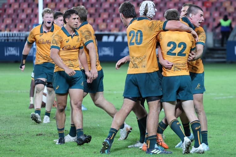 Australia U20s coach Chris Whitaker believes the past heroes of the gold jersey are inspiring the team. Photo: Getty Images