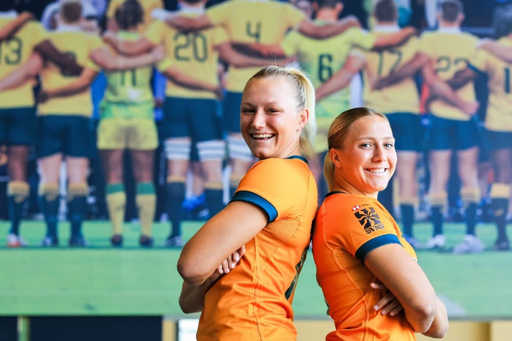 The Levi sisters have re-signed with Australian Rugby. Photo: Getty Images