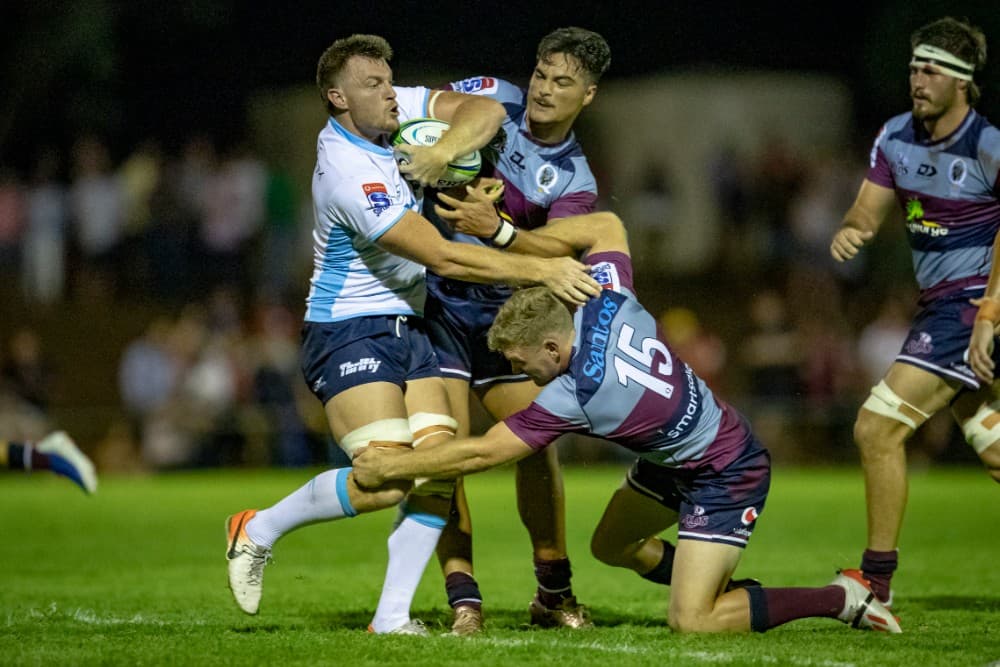Returning Wallaby Jack Dempsey is safe but other forwards could face "ramifications after a soft pack effort against Queensland. Photo: QRU Media/Brendan Hertel