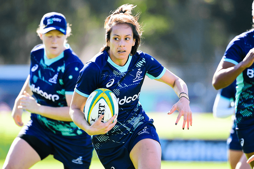 Mhicca Carter has signed with AFLW side West Coast. Photo: RUGBY.com.au/Stuart Walmsley