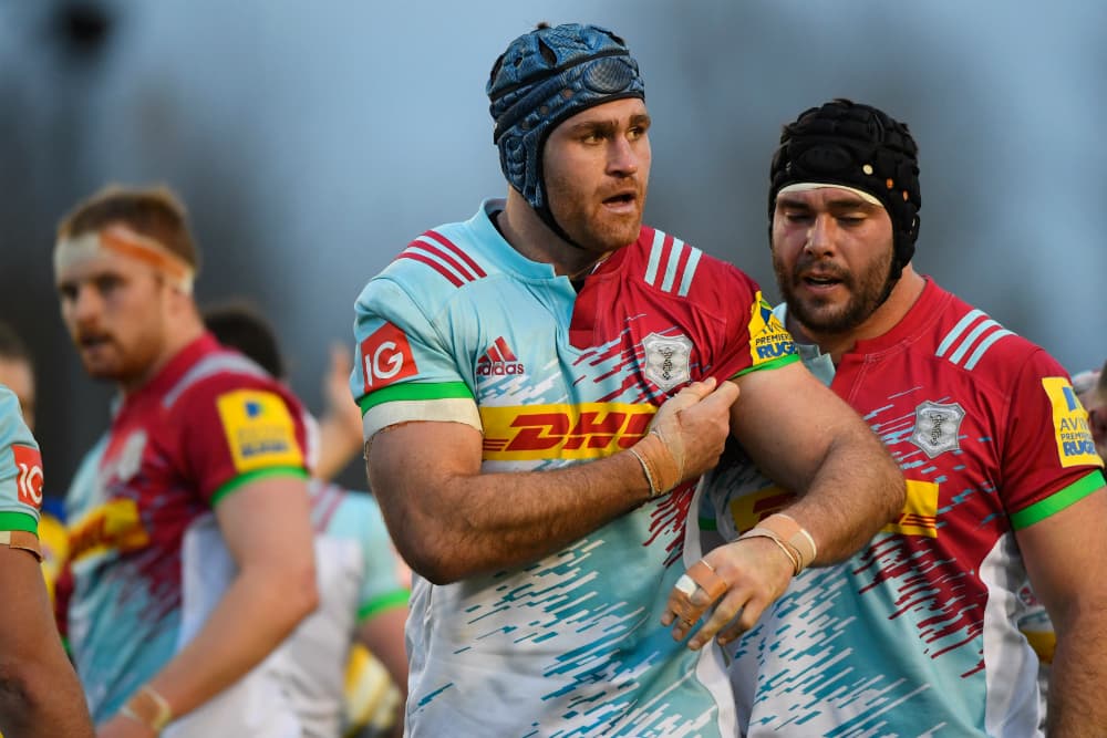 James Horwill captain Harlequins in 2017/18. Photo: Getty Images