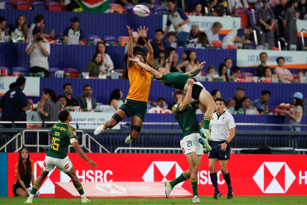 Both Australia sides have roared into the semis at the Hong Kong Sevens. Photo: World Rugby