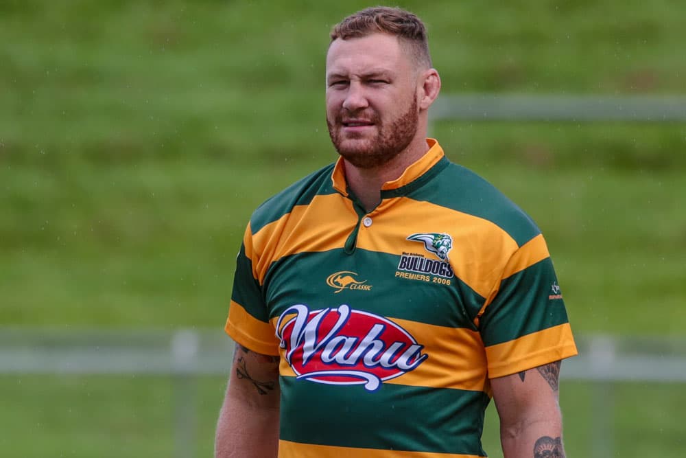 Scott Higginbotham will play for Wests this week. Photo: QRU Media Unit/Brendan Hertel