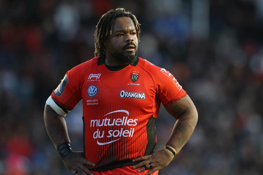 Toulon centre Mathieu Bastareaud has come under fire for a homophobic slur. Photo: Getty Images