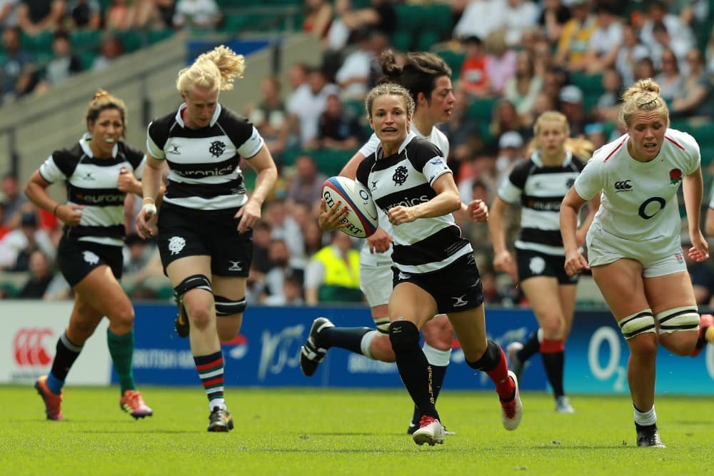 Welsh flyer Jasmine Joyce has joined the University of Adelaide for the Aon Uni 7s season. Photo: Getty Images