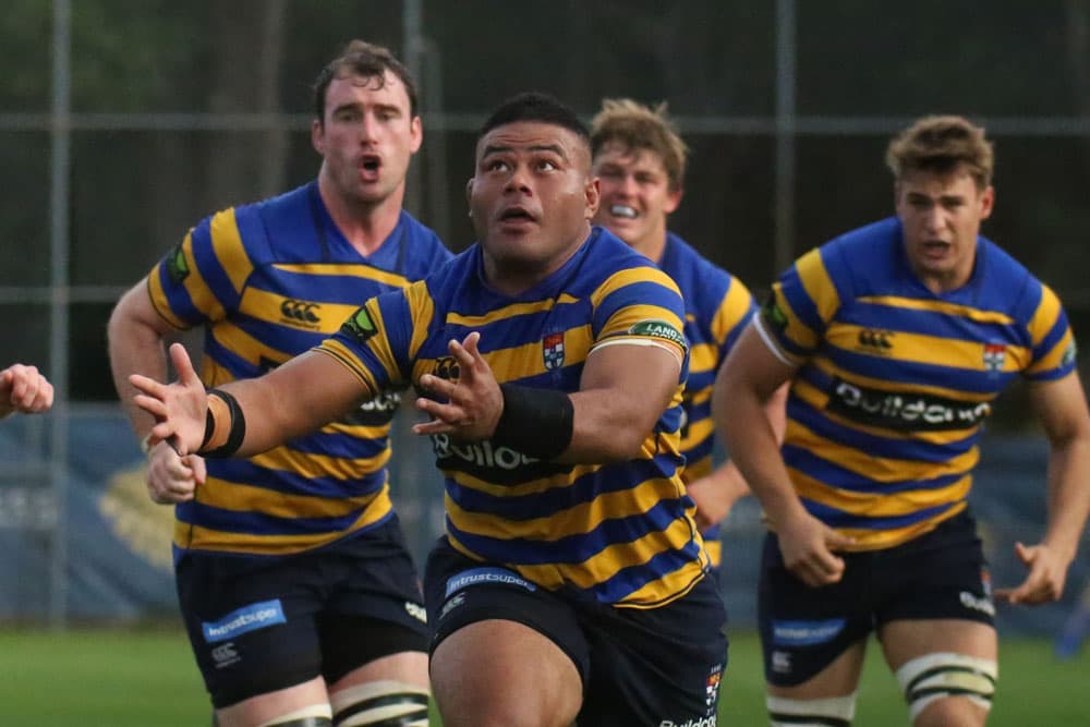 Tolu Latu had a mixed afternoon for Sydney Uni. Photo: AJF Photograpjhy