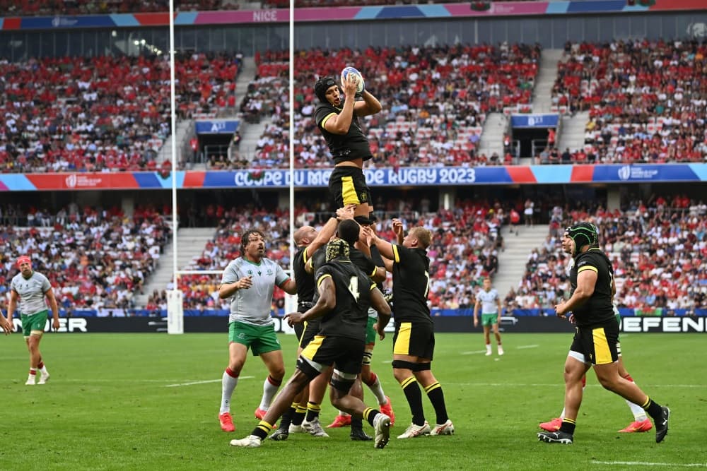 Adam Beard is set to play his 50th for Wales. Photo: Getty Images