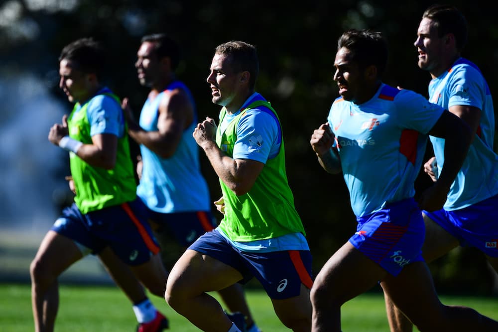 Trae Williams has spent his first week as an Aussie rugby sevens player. Photo: Stu Walmsley/RUGBY.com.au