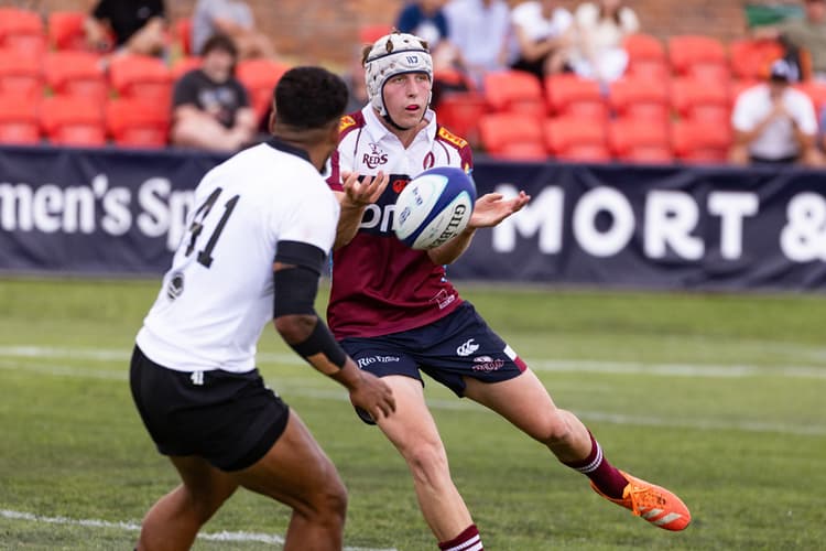 Finn Mackay excelled at flyhalf for the Queensland Reds in Toowoomba