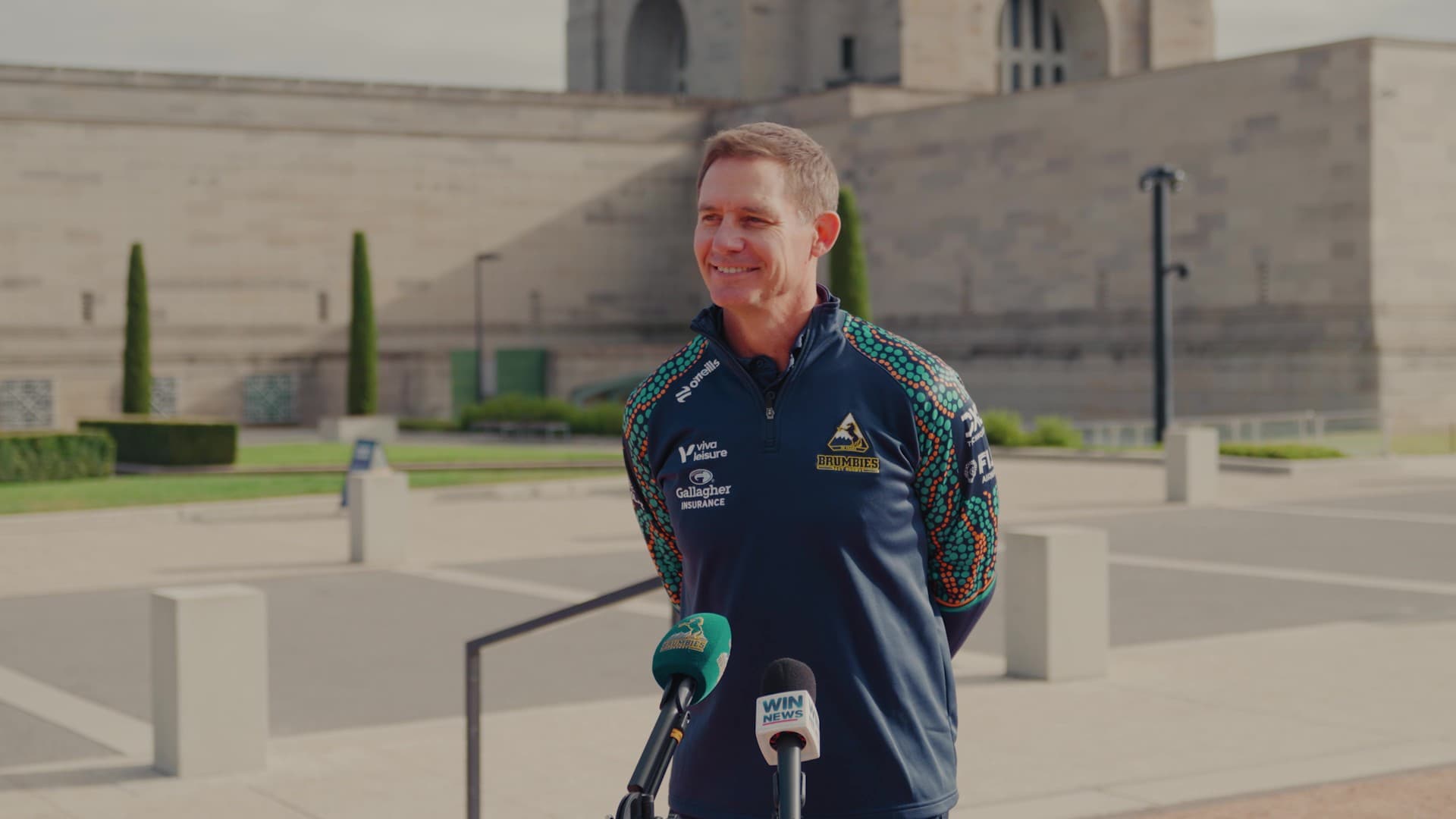 ACT Brumbies coach Stephen Larkham is urging his players to block out the past and not worry about the future ahead of their date with destiny.