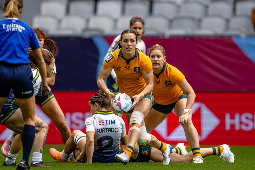 The final leg of the SVNS World Championship is underway in Bordeaux. Photo: World Rugby