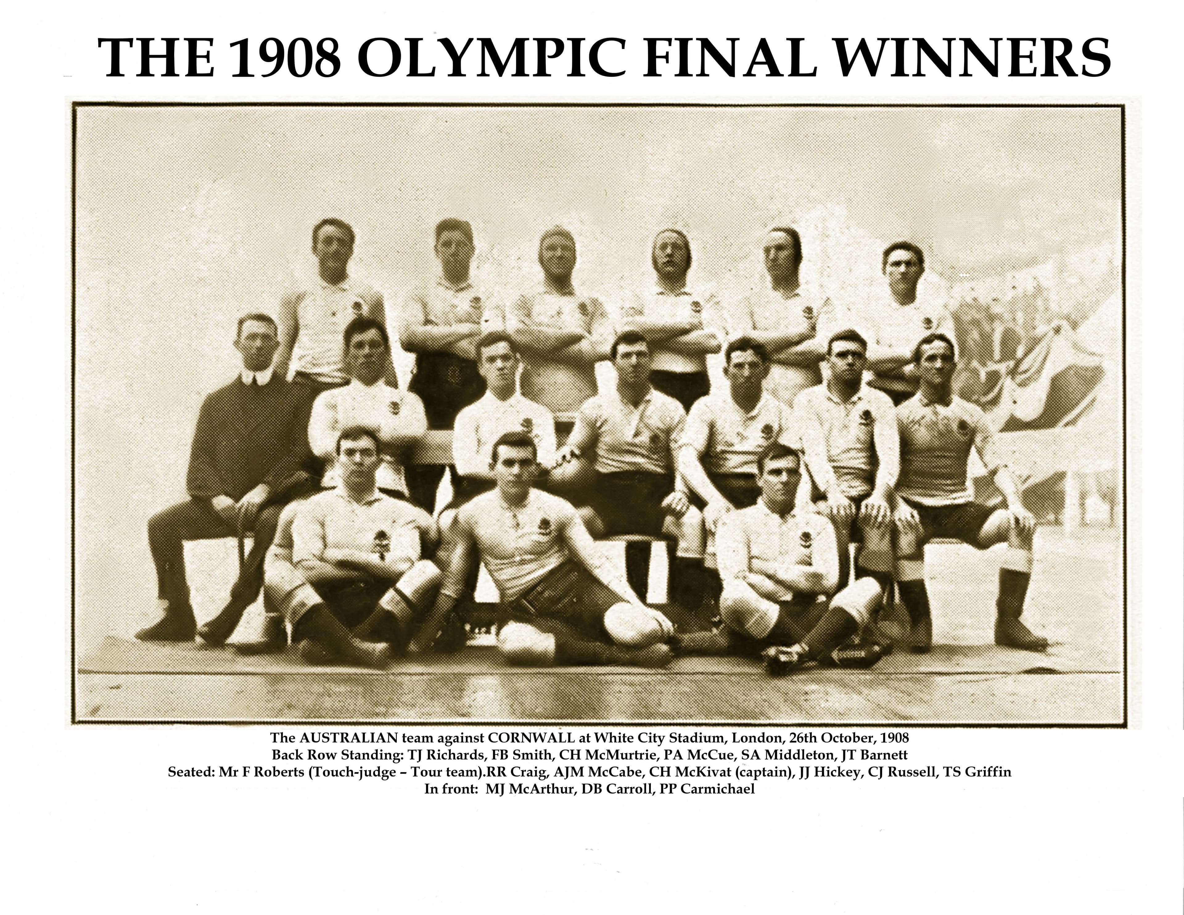 Australian team photograph Olympic Games London