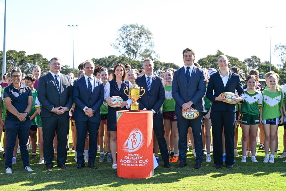 Part of the $90 million World Cup government injection will be spent in the Pacific, confirms RA CEO Phil Waugh after it was announced on Wednesday. Photo: Men's Rugby World Cup