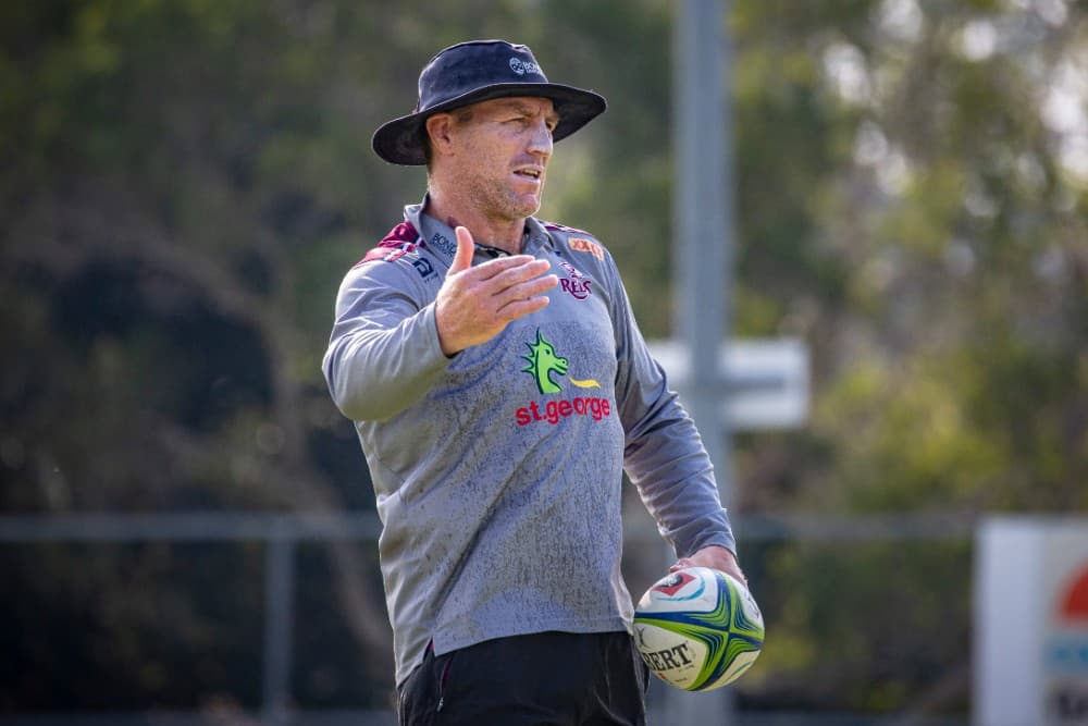 Brad Thorn may have played 59 Tests for the All Blacks but he remains a passionate Queenslander. Photo: QRU Media/Brendan Hertel