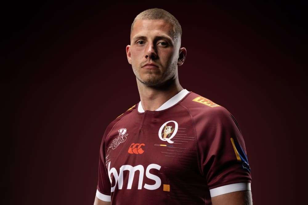 Lock Josh Canham turned down French interest to re-sign with the Queensland Reds and Rugby Australia. Photo: Reds Media Unit