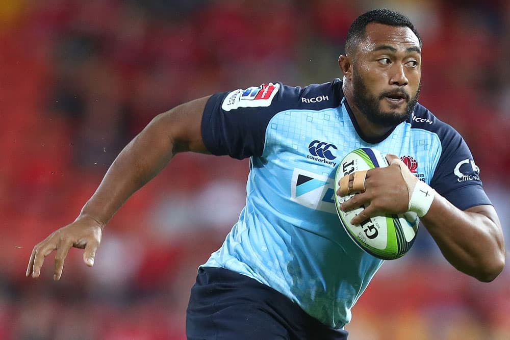 The Waratahs take on the Blues in Sydney. Photo: Getty Images