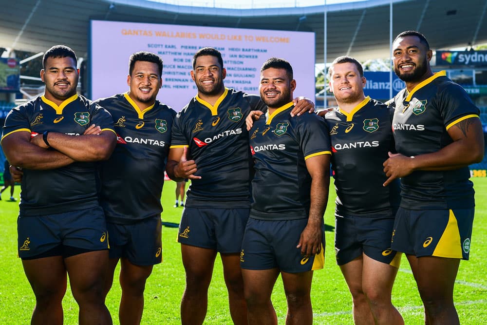 The Wallabies are a tight squad. Photo: RUGBY.com.au/Stuart Walmsley