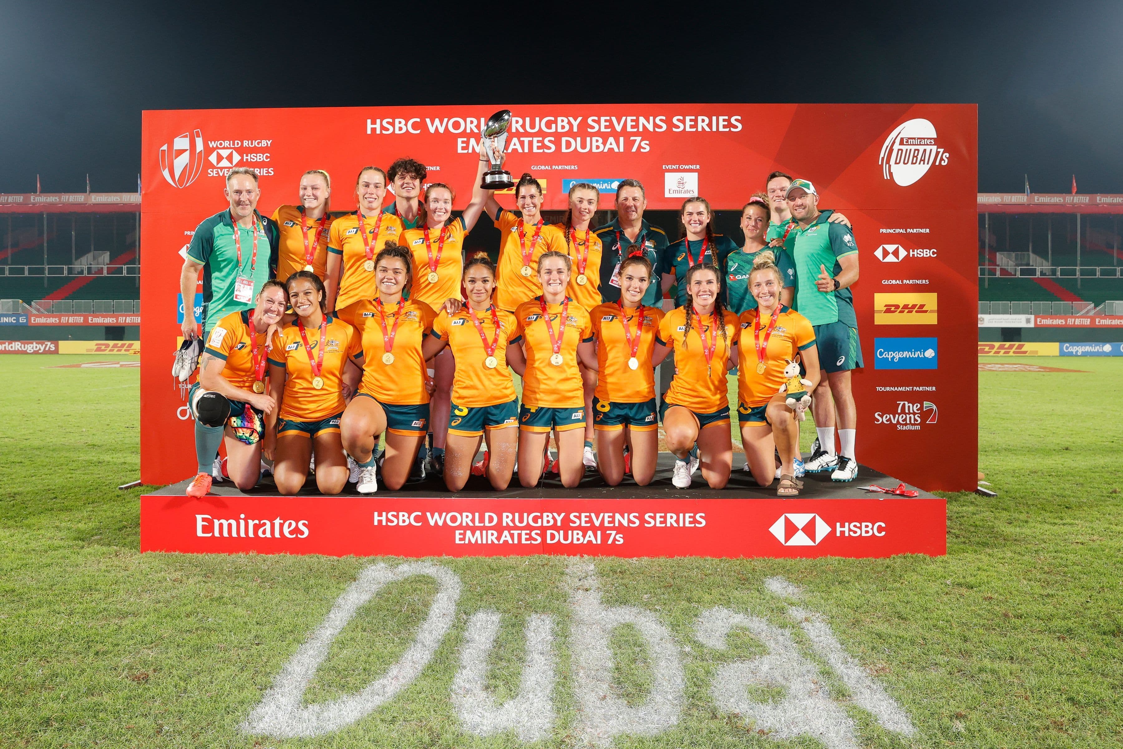 The Aussie Women's Sevens have won their first competition back in 2021 | World Rugby