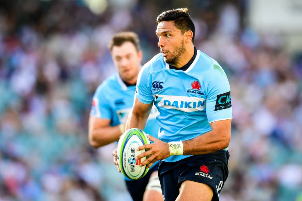 Curtis Rona and the Waratahs backline starred on Sunday. Photo: RUGBY.com.au/Stuart Walmsley