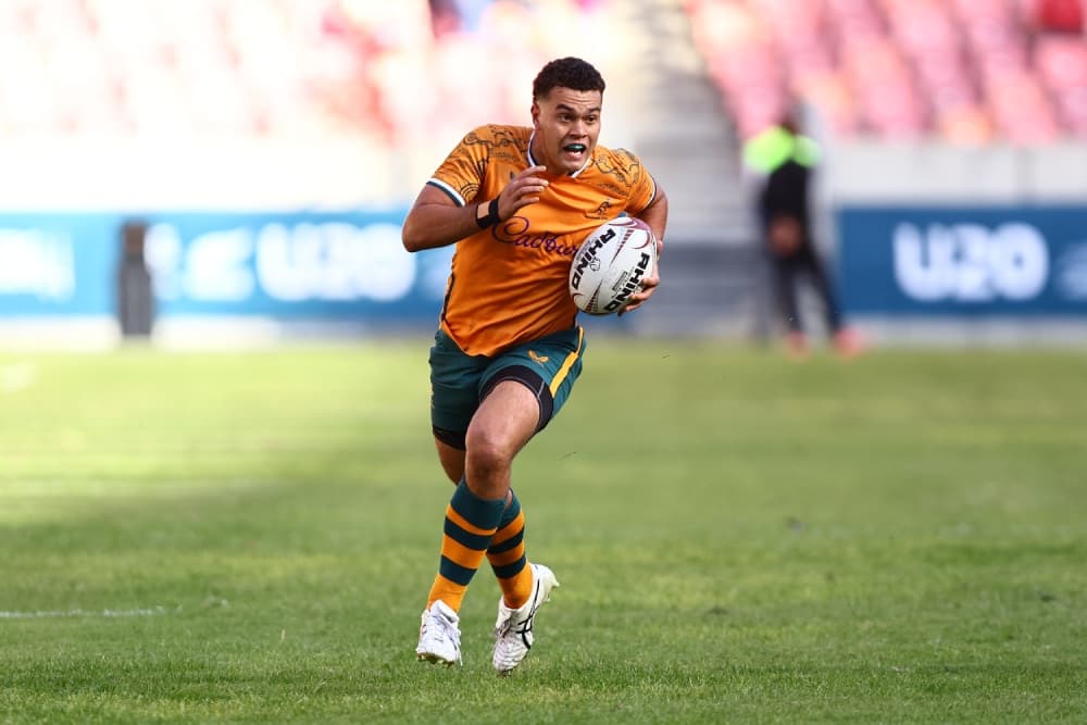 Australia U20 star Taione Taka will feature for Australia U18s against the Schoolboys. Photo: Getty Images