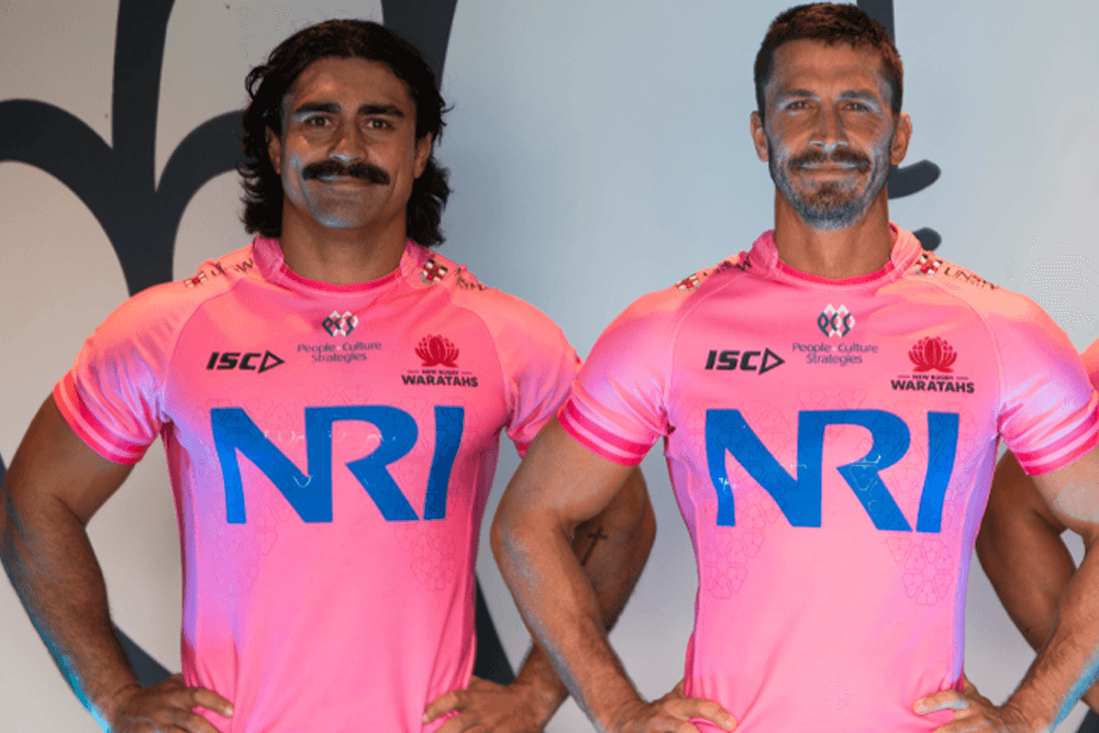 The NSW Waratahs will don a special pink jersey for Saturday's game against the Blues at Allianz Stadium.