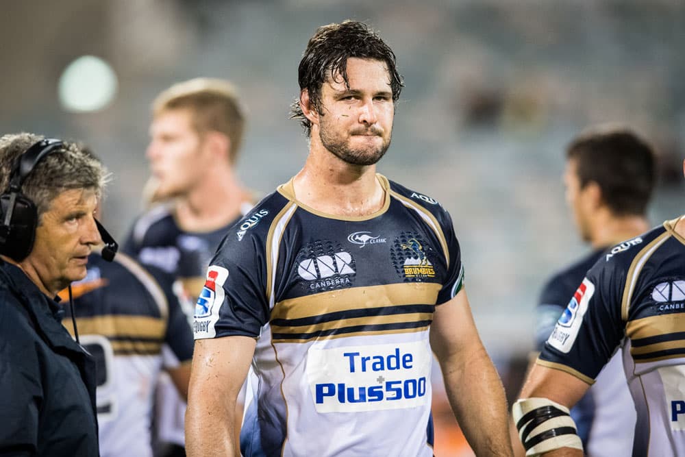 Sam Carter was a fearless leader in Canberra. Photo: RUGBY.com.au/Stuart Walmsley