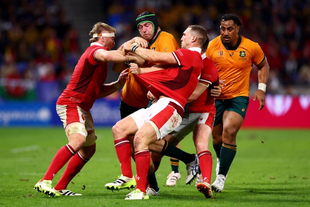 Nick Frost is the lone Wallaby from the 2023 World Cup still playing in Australia. Photo: Getty Images