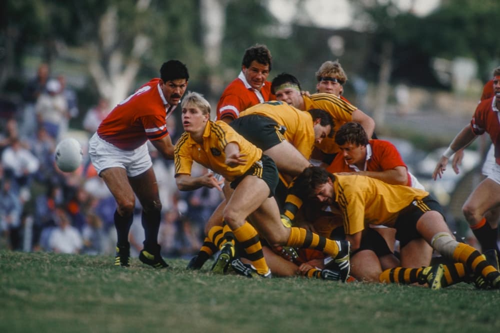 Angus Bell has paid tribute to Wallaby #659 Brian Smith, who passed away during the week. Photo Supplied