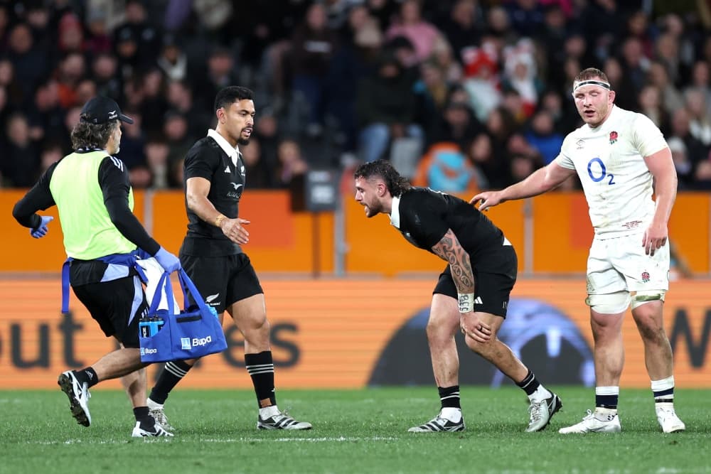 TJ Perenara is in doubt for the second England Test. Photo: Getty Images