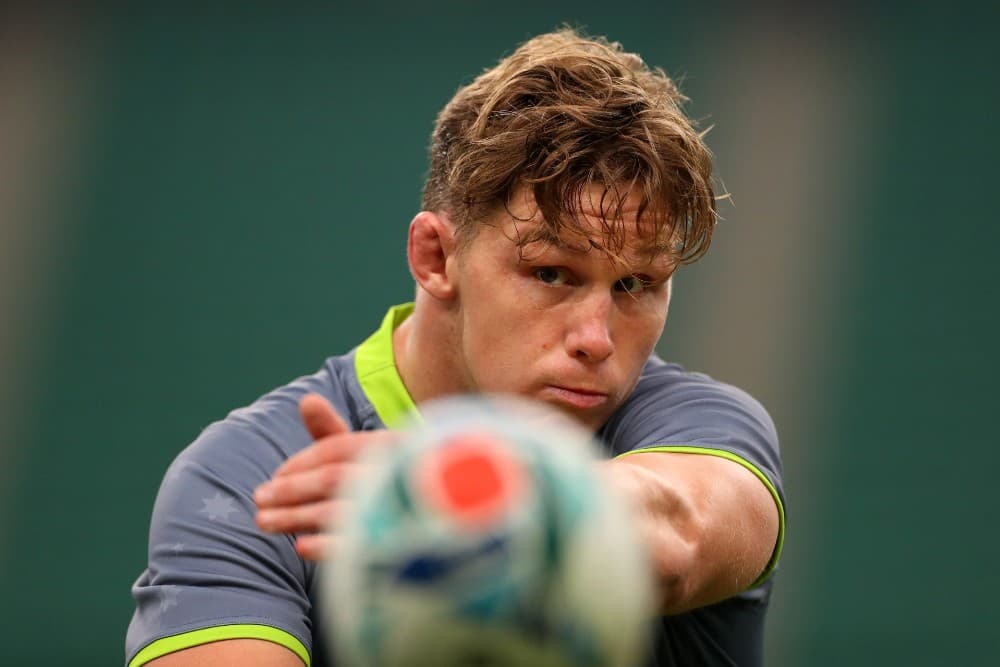 "Michael Hooper will become the quickest player in Super Rugby to play 150 matches. Photo: Getty Images