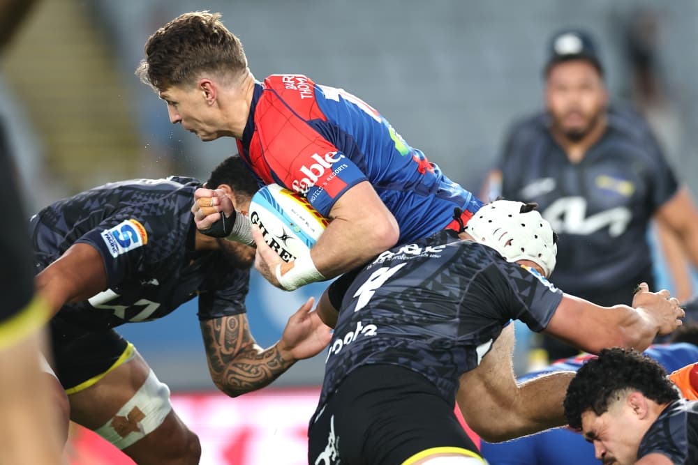 Beauden Barrett guided the Blues home against the Hurricanes. Photo: Getty Images