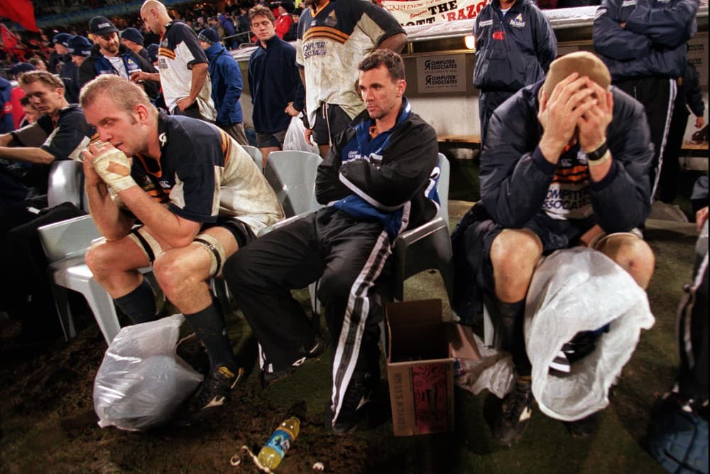 Rod Kafer says the Brumbies' hurt their chances of winning the 2000 comp by introducing tactics two weeks earlier against the Crusaders. Photo: Getty Images