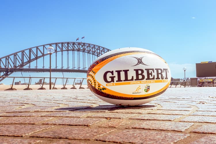Gilbert will be the official ball for the 2025 British & Irish Lions Tour. Photo: Supplied