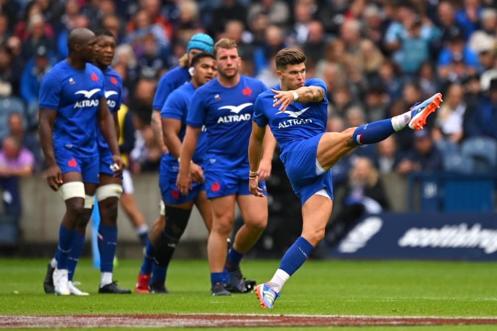 Matthieu Jalibert will start for France against the Wallabies. Photo: Getty Images