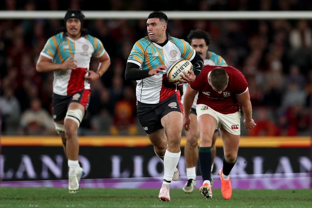 Jack Debreczeni returns home to NSW, hunting for the starting ten jersey. Photo: Getty Images
