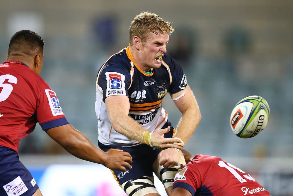 Tom Cusack steps up to replace the injured David Pocock. Photo: Getty Images