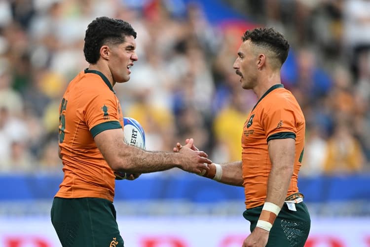 Ben Donaldson & Nic White will reform their Wallabies partnership for the Force. Photo: Getty Images