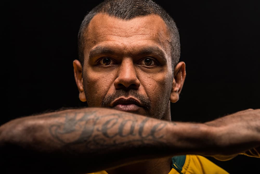 Beale's seal. The magic and drive in Kurtley Beale. Photo: RUGBY.com.au/Stuart Walmsley