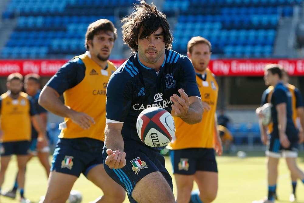 Aussie Luke McLean is enjoying the new regime at the Italian team. Photo: Getty Images