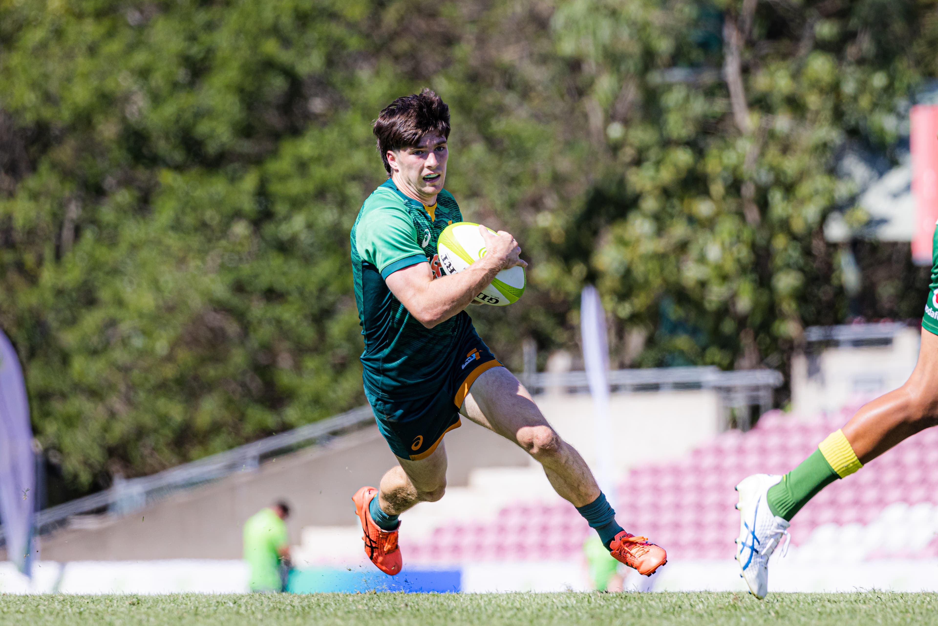 Aussie men's rookie James McGregor (pictured) was a breakout star of last week's Oceania 7s. Picture: RA/Brendan Hertel