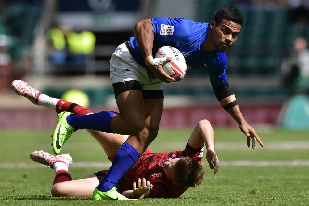 Samoan sevens player Gordon Langkilde. Photo: Getty Images