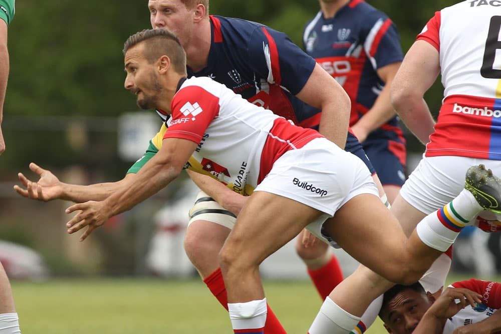 Dewet Roos playing in the 2016 NRC with Sydney Rays. Photo: ARU Media