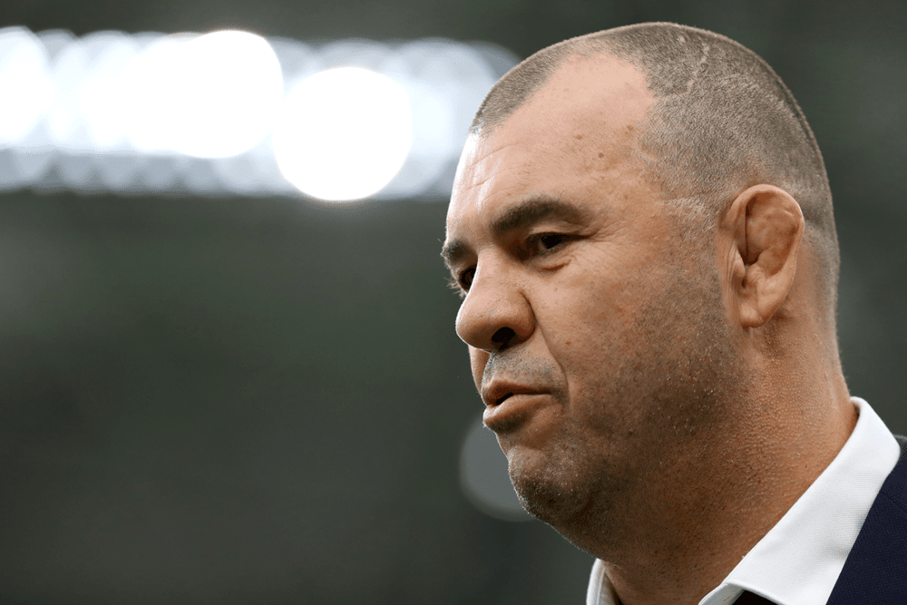 Michael Cheika could shape as a source of advice for Dave Rennie. Photo: Getty Images